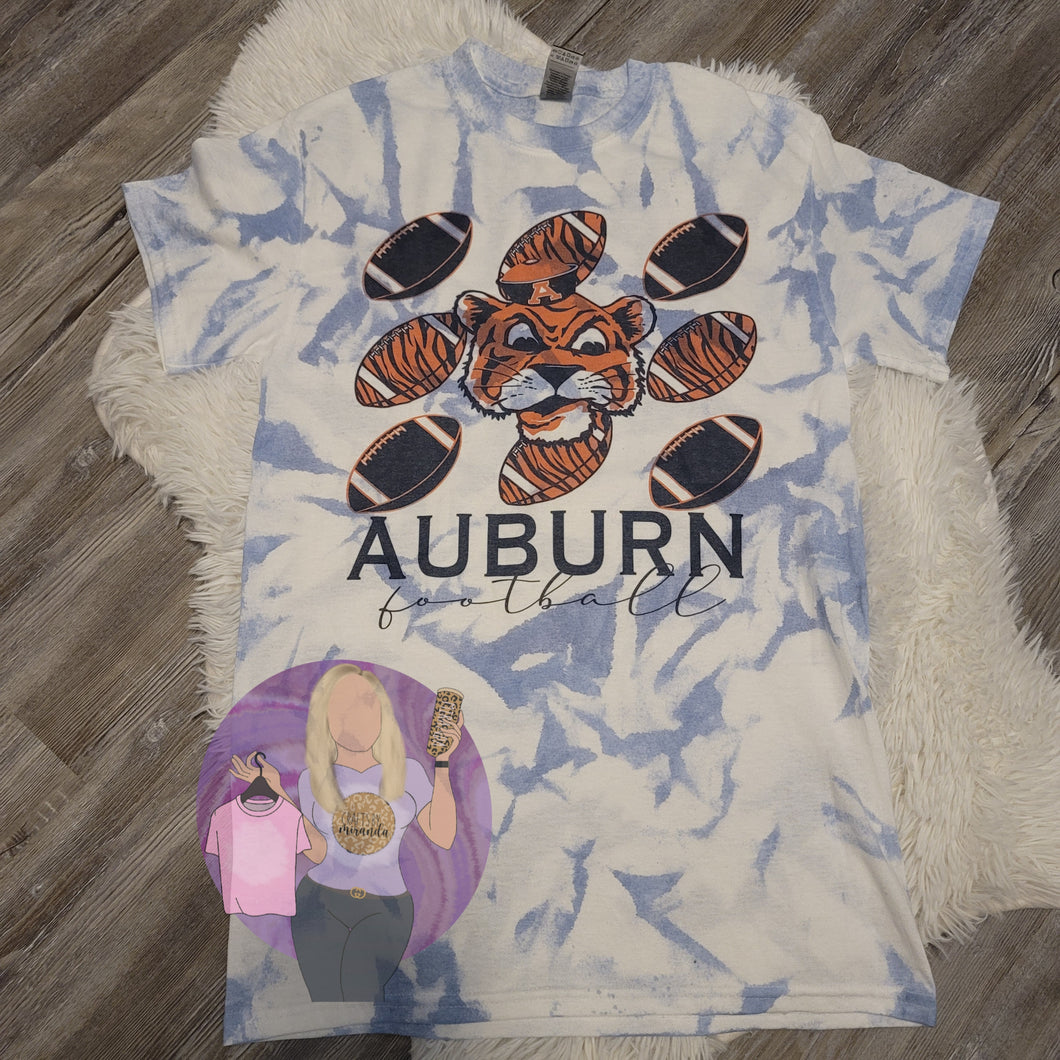 AU FOOTBALL TIE DYE